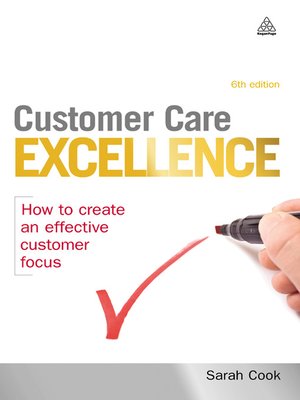 cover image of Customer Care Excellence